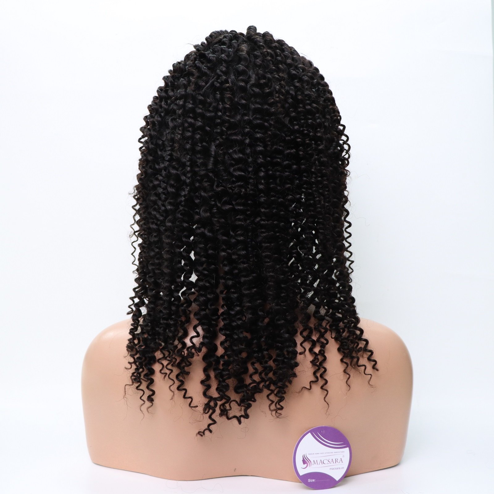 Wholesale high-quality 100% human hair extensions HD lace front 13x6 human hair wig black loose curly