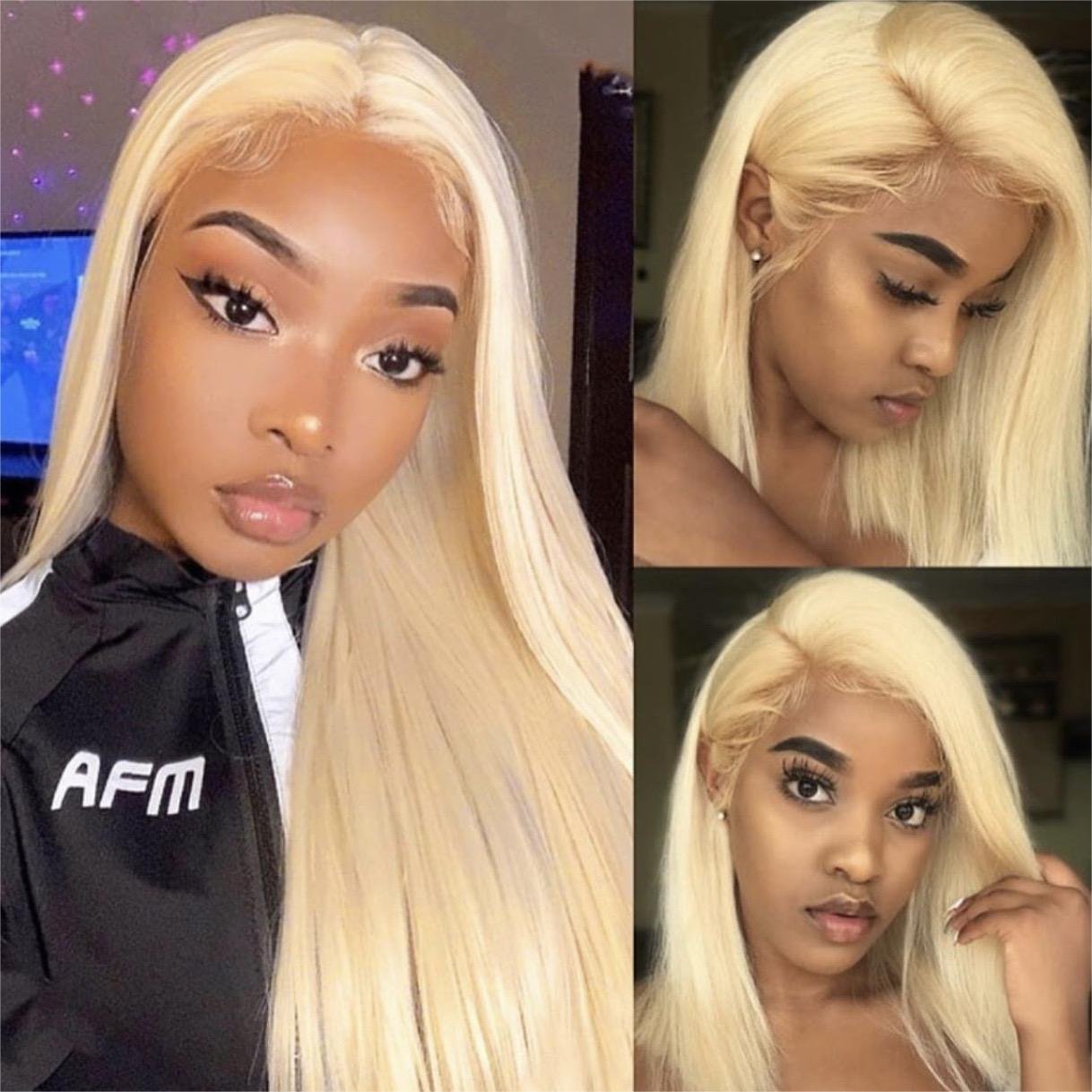 XBL US Warehouse Long Blonde Lace Wigs Full 13x4 HD Lace Front Wigs Colored 613 Blonde Virgin Human Hair Wigs Wholesale Vendor