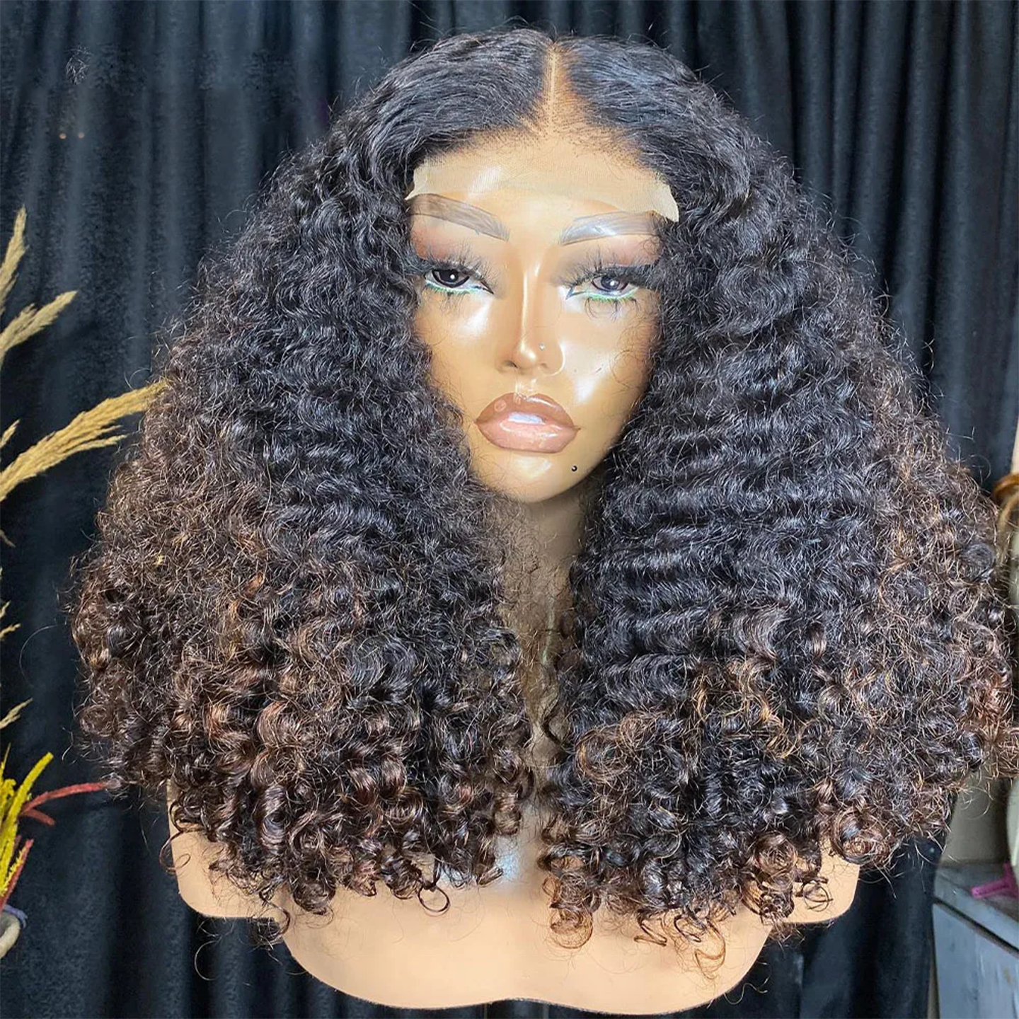 4x4 5x5 HD Lace Frontal Burnese Curly Wig 350% Top Density Hot Luxury Gluess Human Hair Wig For Black Women Cheap Wig