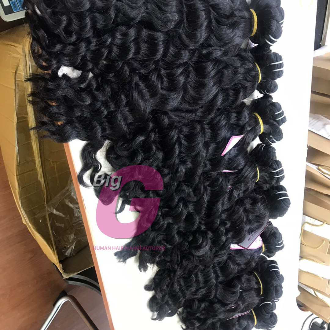 Wholesale Vietnam Wavy human hair bundles remy virginhair vendors cuticle aligned hair high quality only