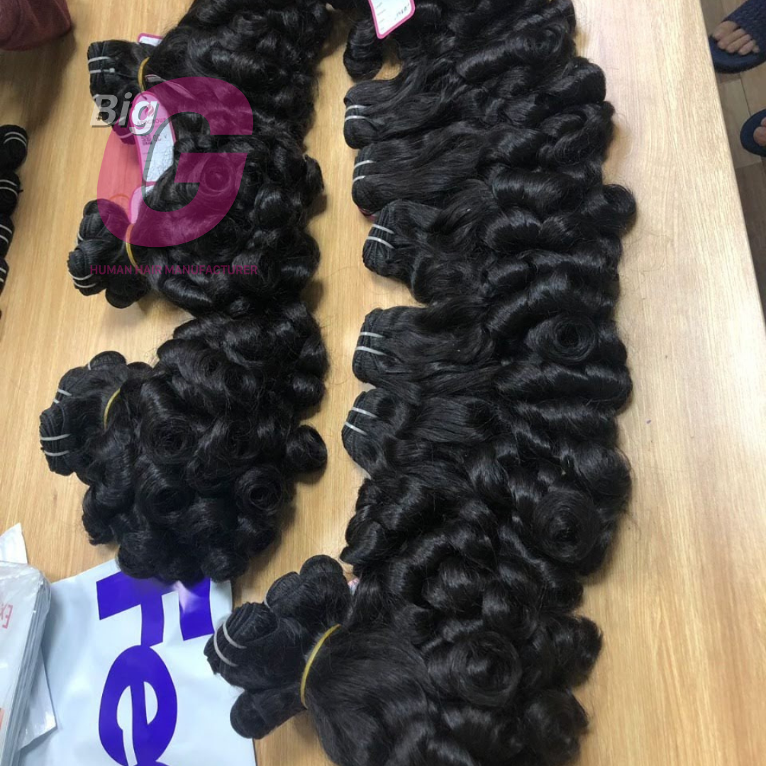 Wholesale Vietnam Wavy human hair bundles remy virginhair vendors cuticle aligned hair high quality only