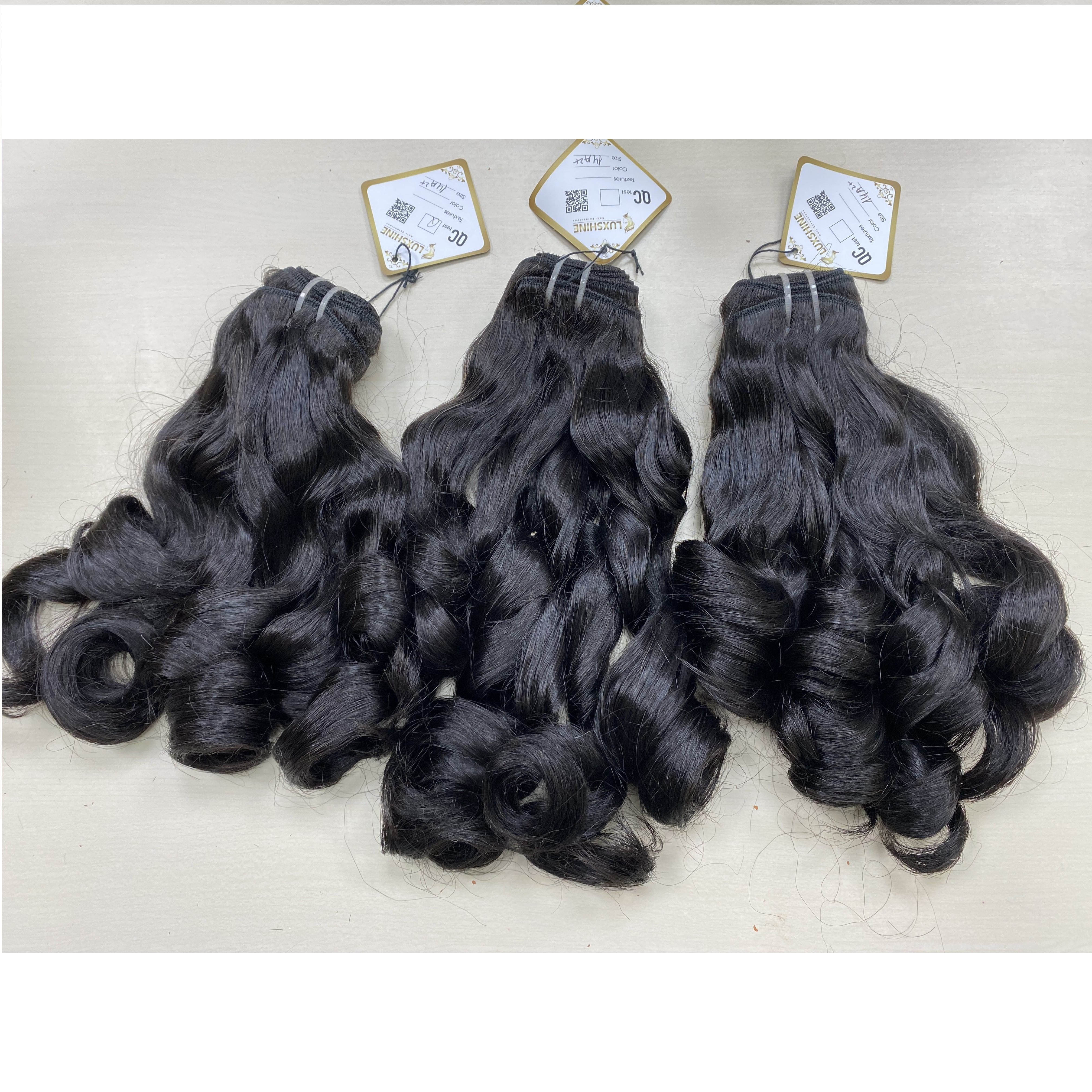 Weave Human Hair Fumi Wavy - Vietnamese Human Hair Virgin Hair Vendor