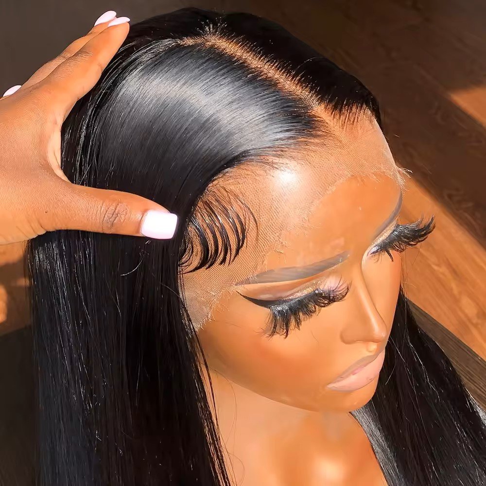 Mink Brazilian Hair Lace Closure Wig,Remy Hd Lace Wig Human Hair Wigs,Virgin Cuticle Aligned Human Hair Wigs For Black Women