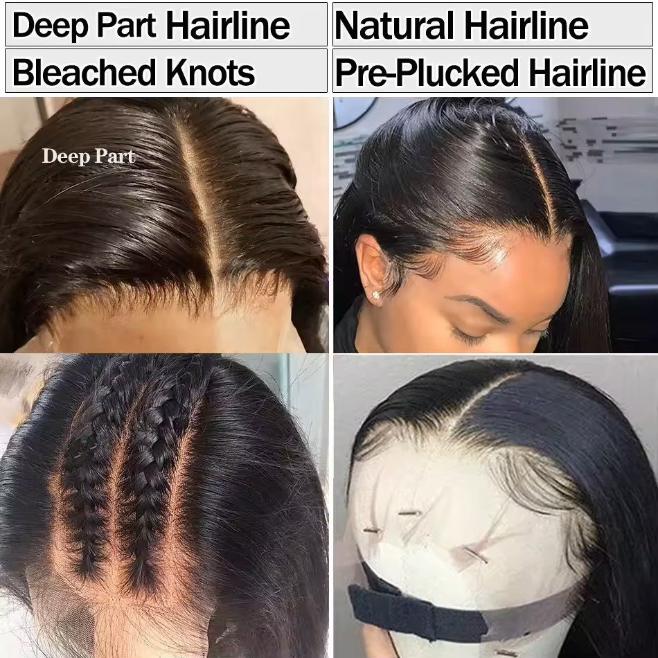 Mink Brazilian Hair Lace Closure Wig,Remy Hd Lace Wig Human Hair Wigs,Virgin Cuticle Aligned Human Hair Wigs For Black Women