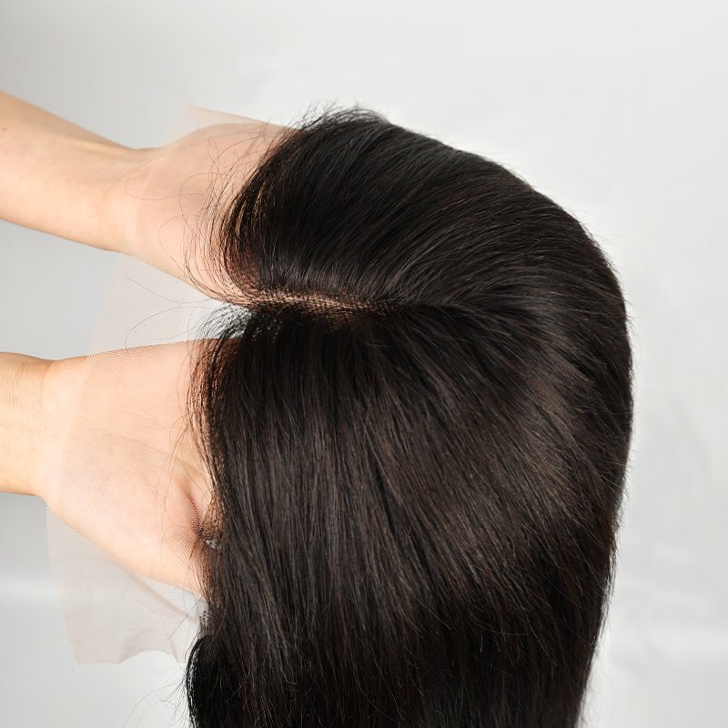 Wholesale Straight Brazilian Hair HD Lace Wigs,full lace frontal wig with baby hair,Virgin human hair wigs for black women