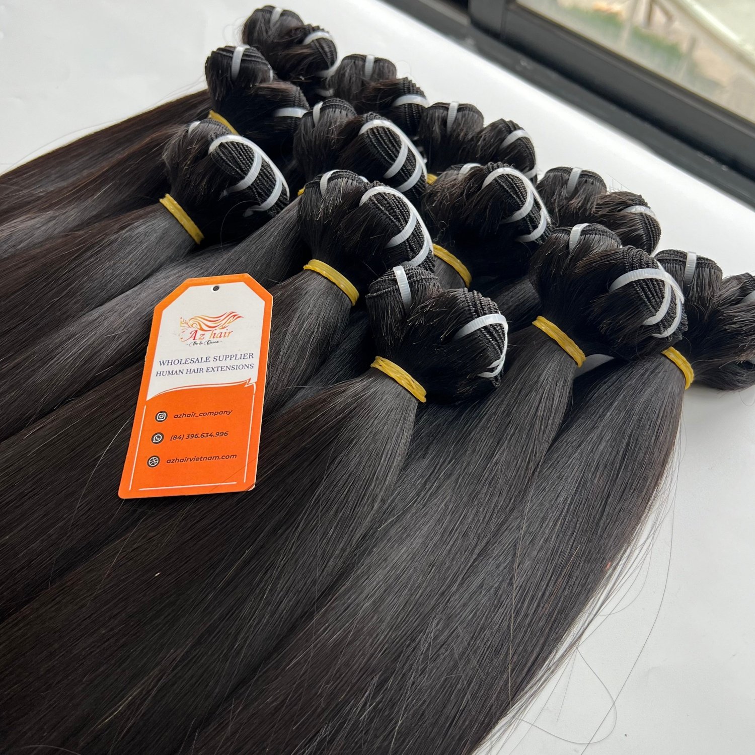 Raw Natural Straight Weft Hair Vietnamese Bundles Virgin Hair 100% Remy Hair Extensions Best Quality Wholesale price