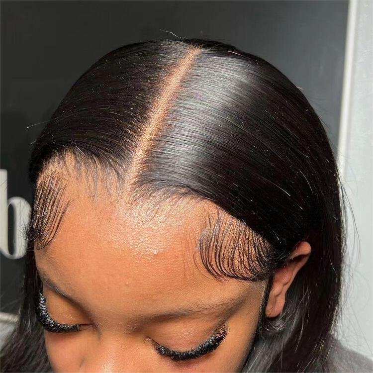 Top Quality Kinky Curly 180% 200% 250% Density 4*4 Transparent Lace Closure 13*4 HD Lace Front Wigs 100% Human Hair Wigs