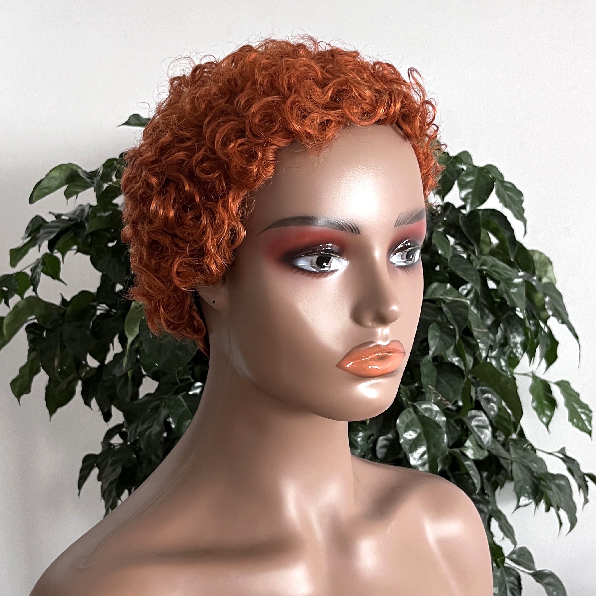 Wholesale 100% Brazilian Hair Short Machine Made Wig Afro Kinky Curly Wig Natural Color Virgin Human Hair Wigs For Black Women