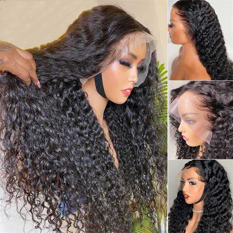 Glueless Full Hd Lace Front Human Hair Wig,Pre Pluck Human Hair Hd Lace Wig,Brazilian Hair Full Lace Frontal Wig For Black Women