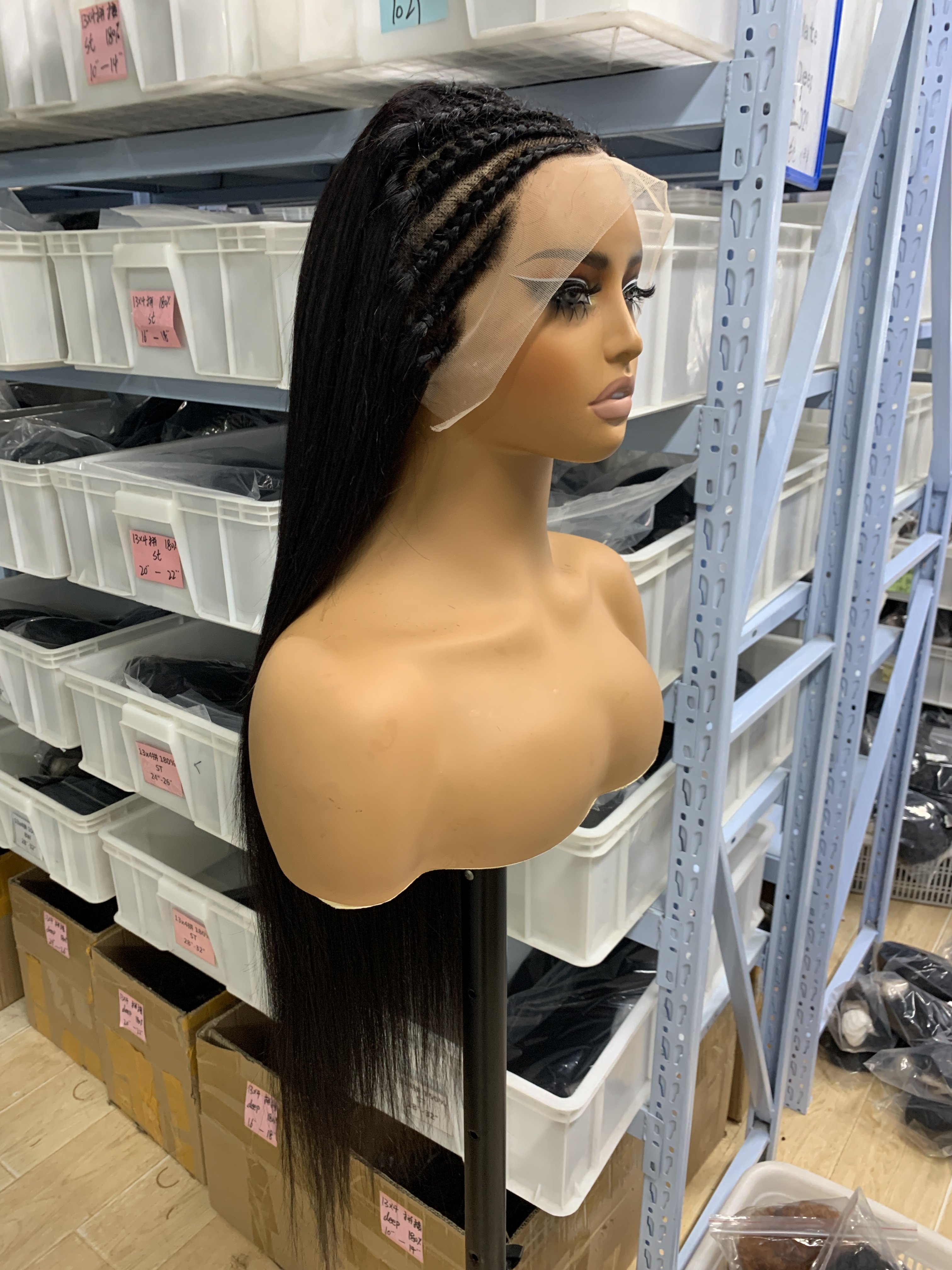 12A Glueless HD Full Lace Human Hair Wigs Raw Indian Virgin Hair Lace Front Wigs Transparent Lace Frontal Wigs Vendor
