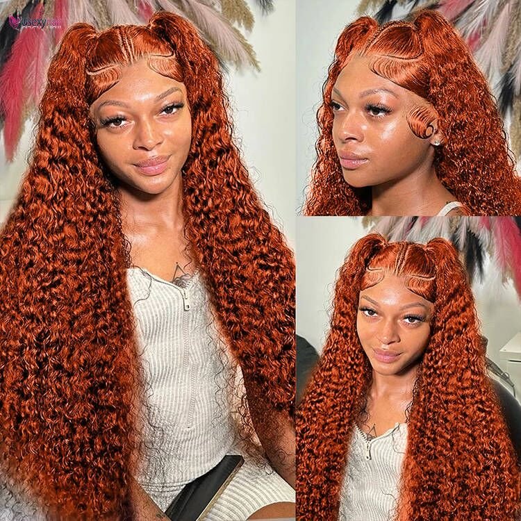 Peruvian Curly Wave 30" 360 Full Hd Lace Front Wigs human hair Pre plucked Lace frontal Closure Human Hair Wig For Black Women