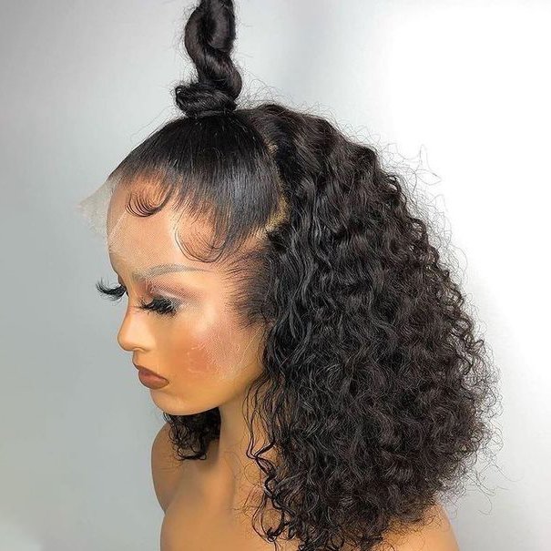 Wet And Wavy Free Shedding Pre Pluck Raw Human Hair Wigs 13*6 Glueless Lace Front Wigs