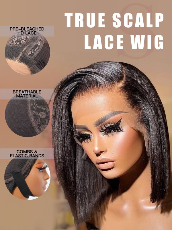 KBL short Bob wigs human hair lace front wholesale 10inch -50 inch Raw brazilian human hair wig for dropshipping