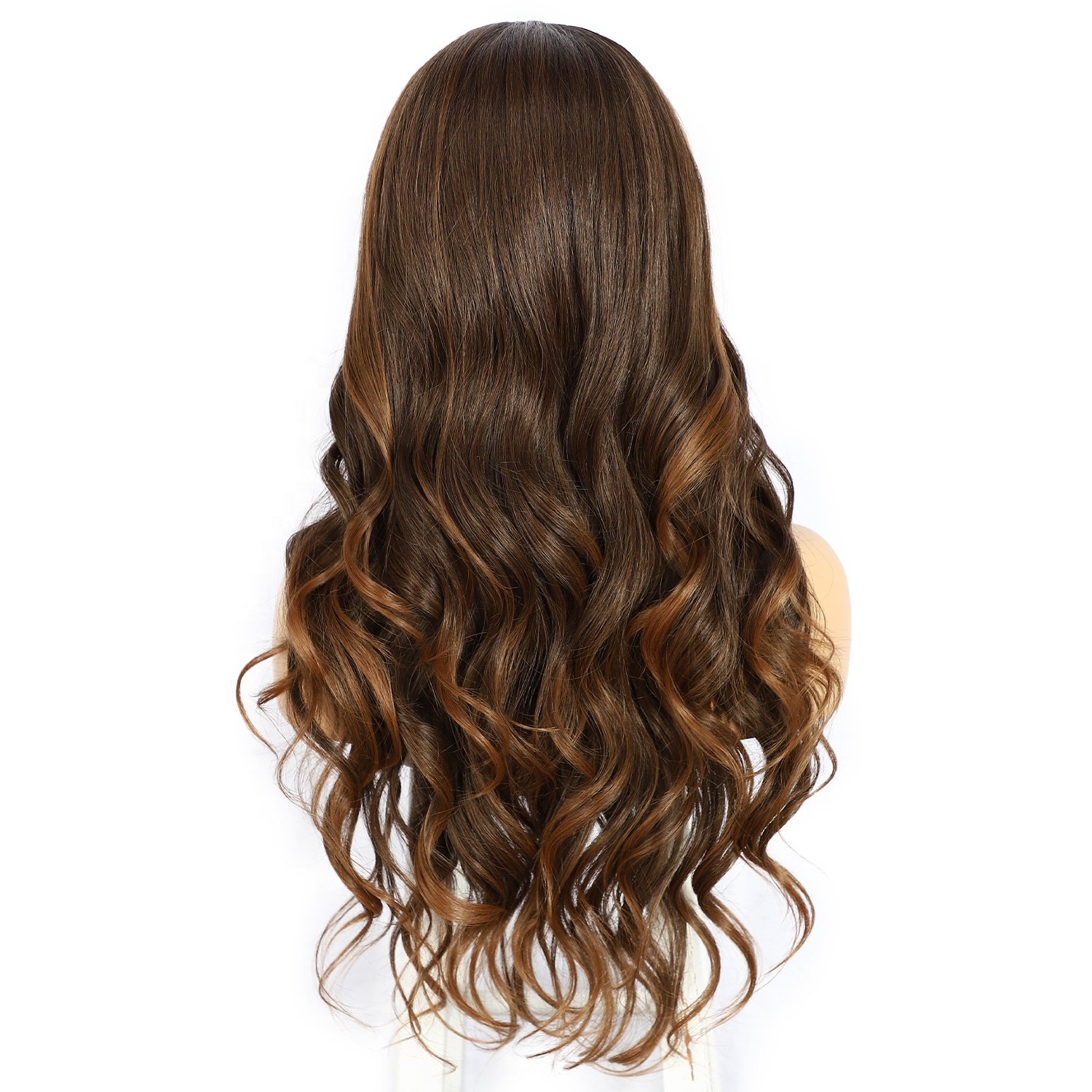 BeautyTown Factory Wholesale Direct Futura Lace Front Wig 13X3 Heat Resistant Fiber Streak Highlight Fashion Women Wigs