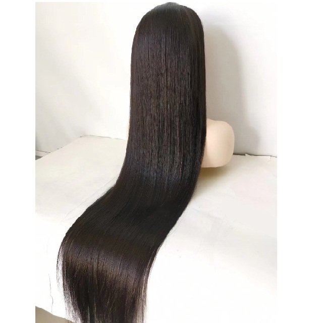 Natural hairline lace closure wig mink Brazilian human hair vendor 100 real virgin human hair wigs for black women wholesale