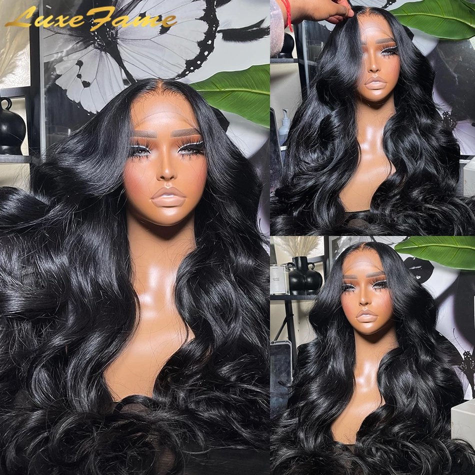 Drop Shipping High Quality Brazilian Mink Body Wave Transparent Lace Human Hair Wig For Black Women,Human Hair Lace Wig