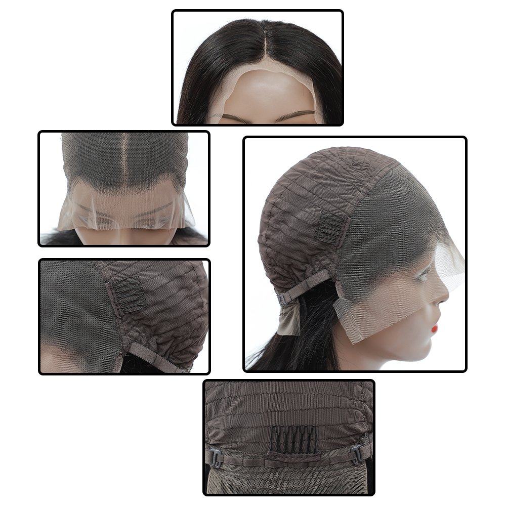 Wholesale Short Natural Black Bob Straight Wigs, 13*4 Bob Lace Front Wigs Human Hair