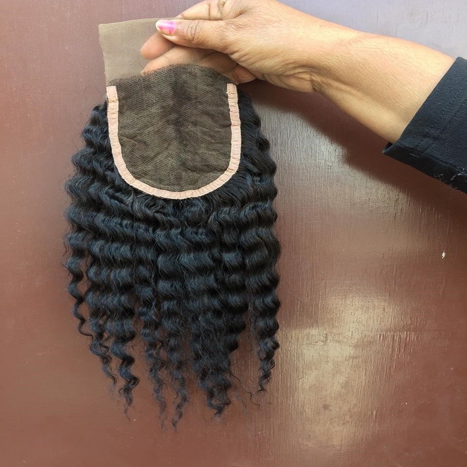 Natural Tight Curly Indian Clip-In Double Wefted Human Hair Extensions Unprocessed with Cuticle Aligned Root and Tip