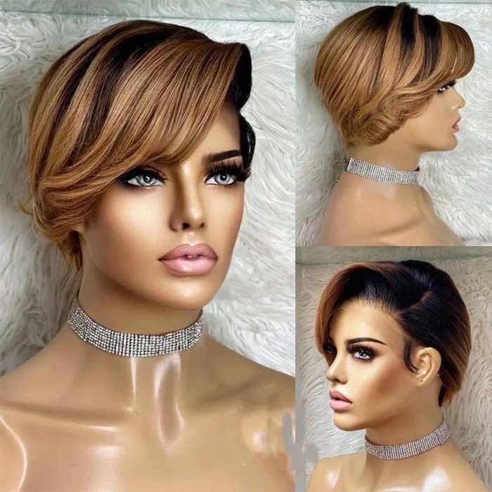 Wholesale HD Full 360 13*6 Swiss Lace Frontal Wig Vendors, Brazilian Virgin Human Hair Lace Front Closure Wig For Black Women