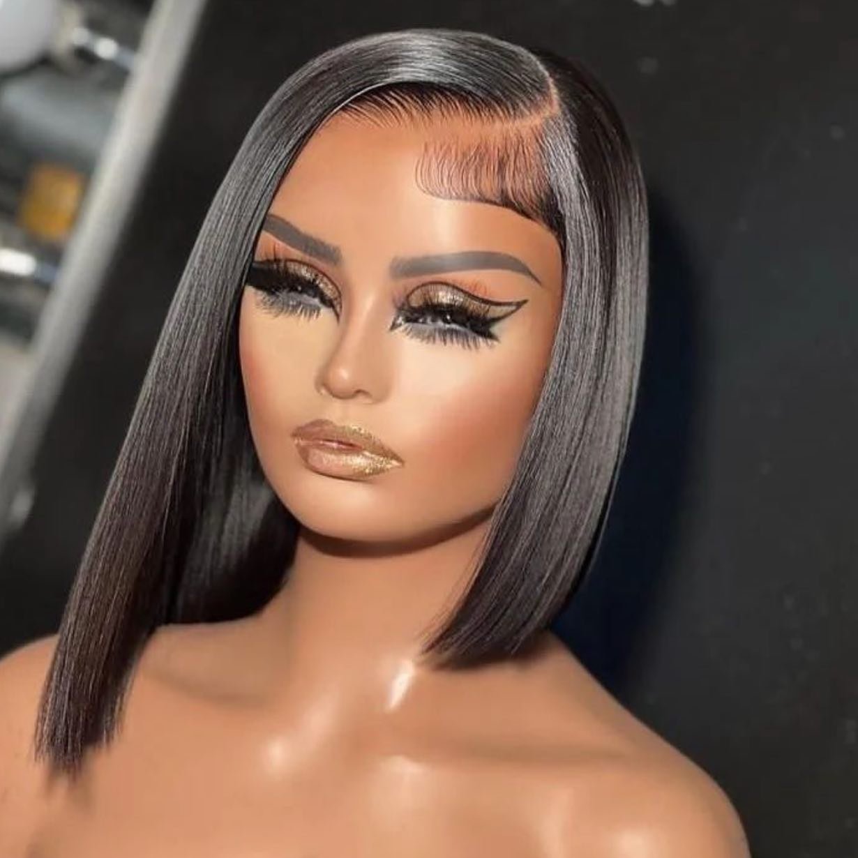 13X4 Lace Front Color Bob Wig Human Hair Vietnam Raw Vietnamese Hair Bone Straight Short Bob Wigs,Human Hair Wigs