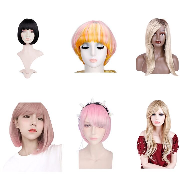 FH Cheap Price No Lace Short Human Hair Wigs Pixie Cut Straight Remy Brazilian Hair Machine Made Wig