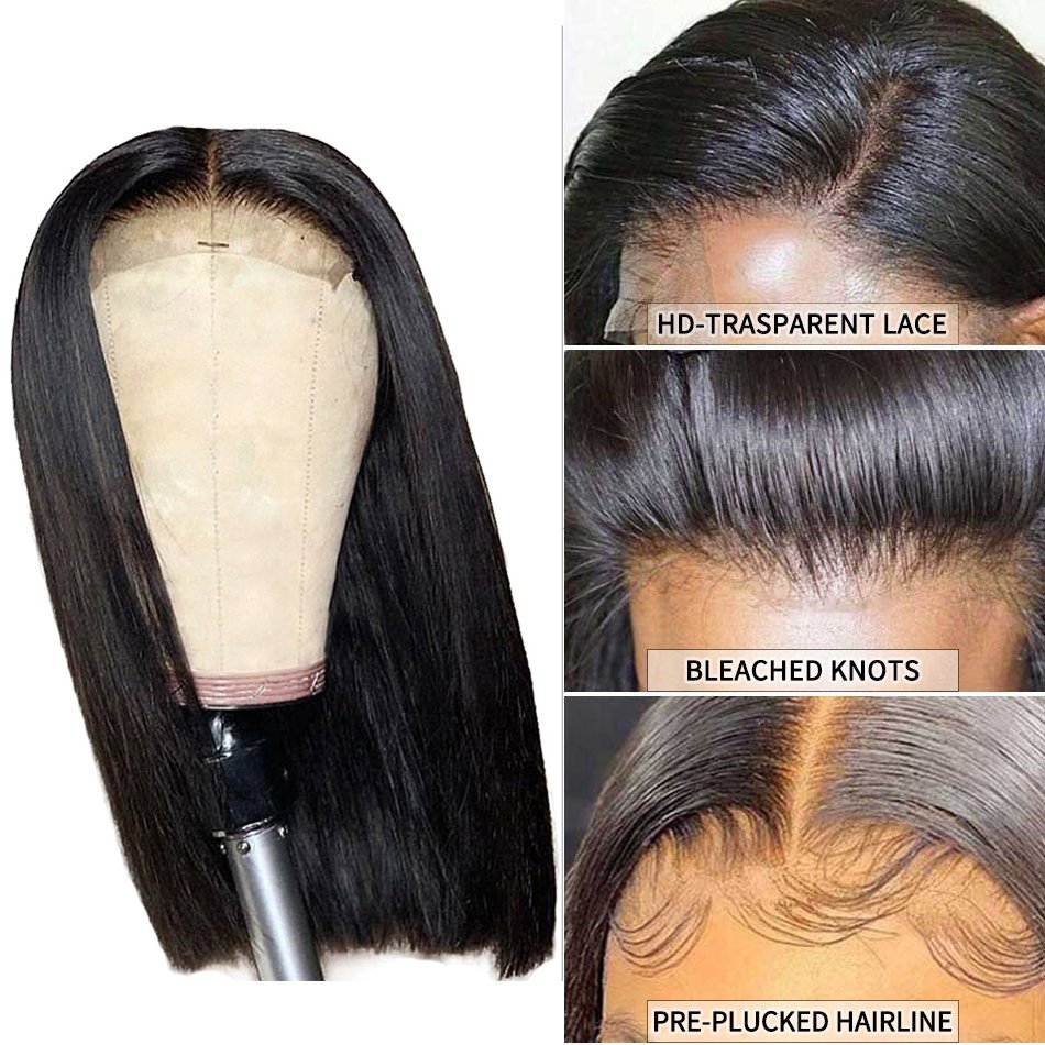 JP Full Lace Human Hair Wig Short,Wigs For Black Women Human Hair Front Lace,Cheap Hair Brazilian Wigs