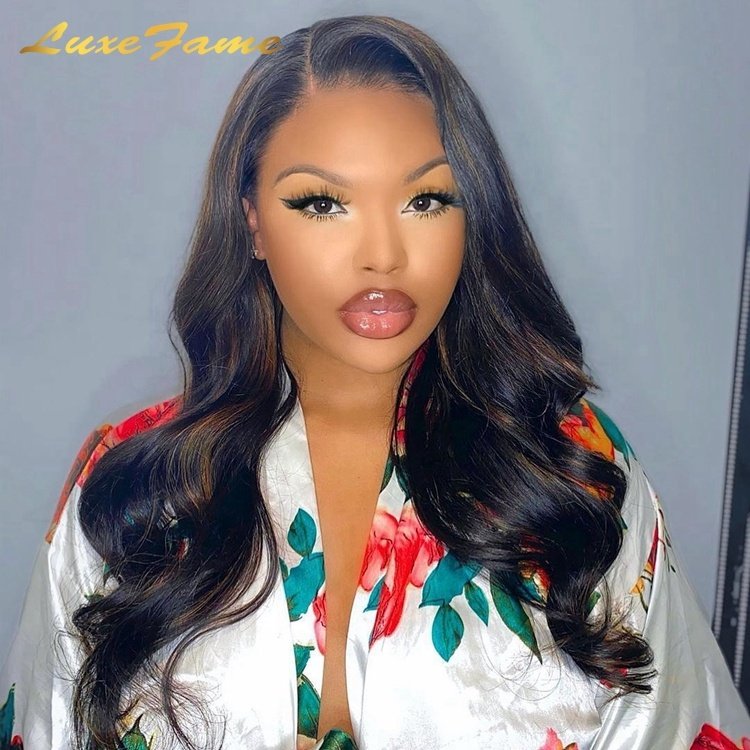 Wholesale Body Wave Frontal Wig 13x4 Transparent Lace Brazilian Hair Wig 180% Density Remy Human Hair Wigs For Black Women