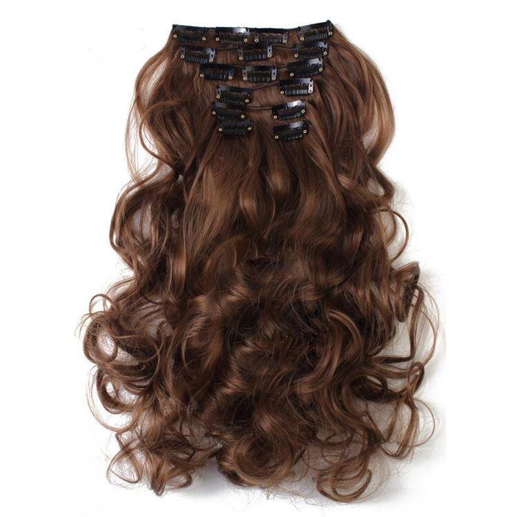 Clip-in Real Vietnamese Hair Extention Clip in Bundle Hair 8 Inch- 32 Inch Different Color Soft & Smooth