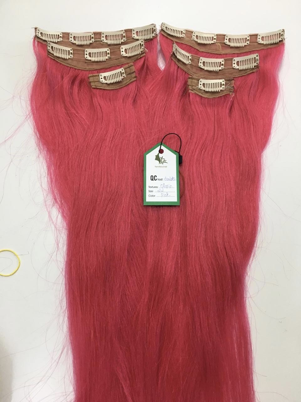 Clip-in Real Vietnamese Hair Extention Clip in Bundle Hair 8 Inch- 32 Inch Different Color Soft & Smooth