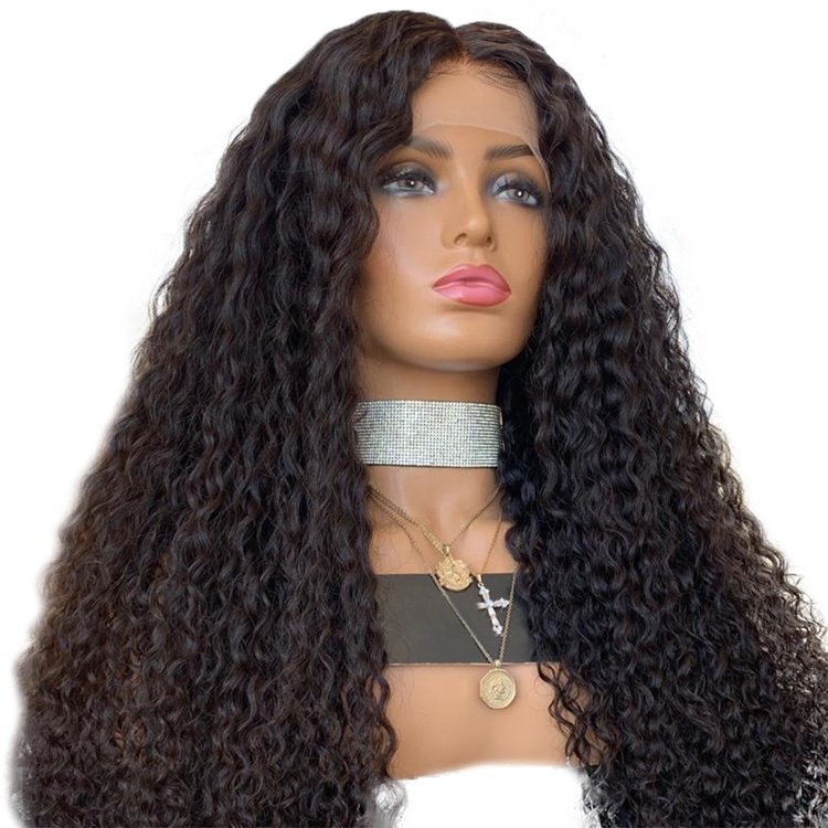 Cuticle Aligned Brazilian Virgin Hair Glueless HD Full Lace Wig 100% virgin human hair full lace wig for black women