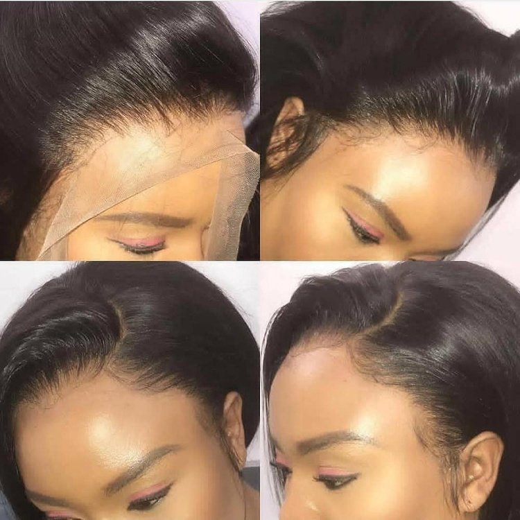 Cuticle Aligned Brazilian Virgin Hair Glueless HD Full Lace Wig 100% virgin human hair full lace wig for black women