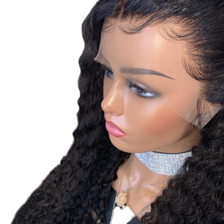 Cuticle Aligned Brazilian Virgin Hair Glueless HD Full Lace Wig 100% virgin human hair full lace wig for black women