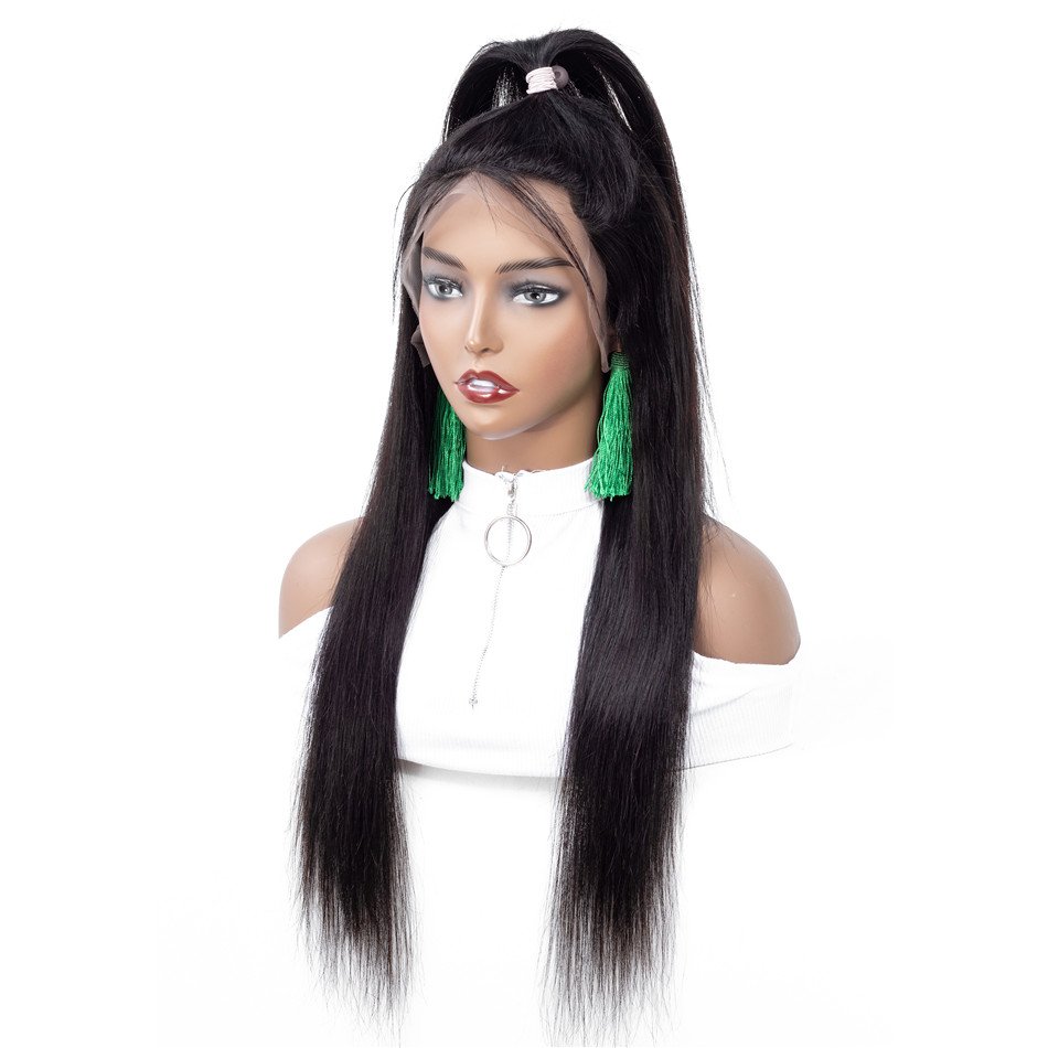 Yeswigs Full Lace Human Hair Wigs For Black Women Silky Straight 13*6 Lace Front Wig Raw Indian Hair 13X4 Hd Lace Frontal Wig