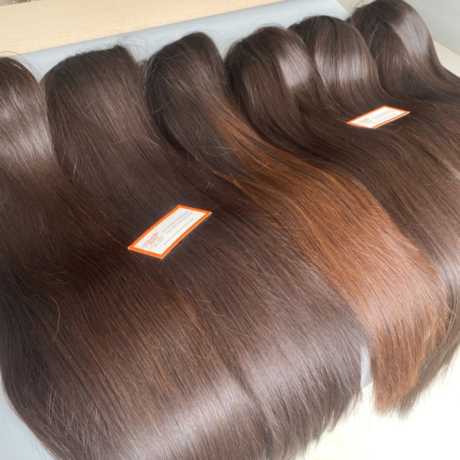 Full Length Various Color Vietnamese Human Hair Extensions HD Lace Frontal Wig Bone Straight Hair Cheap Price