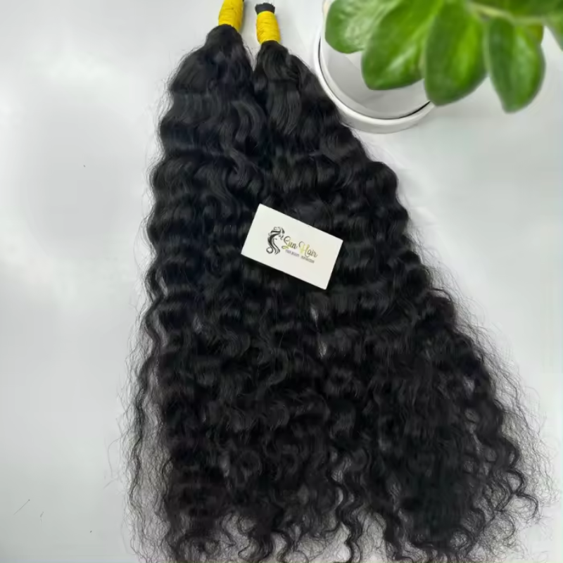 Wholesale Vietnamese Raw Water Wave Bulk Hair, 100% Raw Water Wave Hair Extensions Best Quality Vietnamese Raw Hair