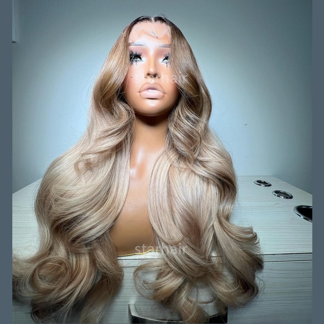 Glueless Body Wigs Human Hair Lace Front Deep Curly Virgin Hair 360 Full Lace Human Hair Wigs For Black Women Hd Lace Front Wigs
