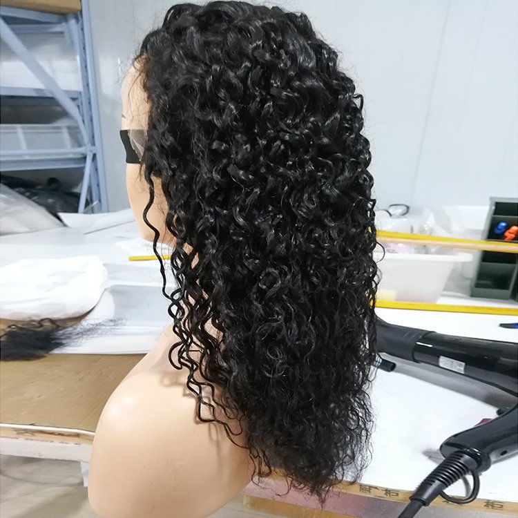 Julianna 180% Density Raw Remy Water Wave Bone Straight 13*4 Hd Lace Frontal 100% Virgin Brazilian Lace Front Human Hair Wigs