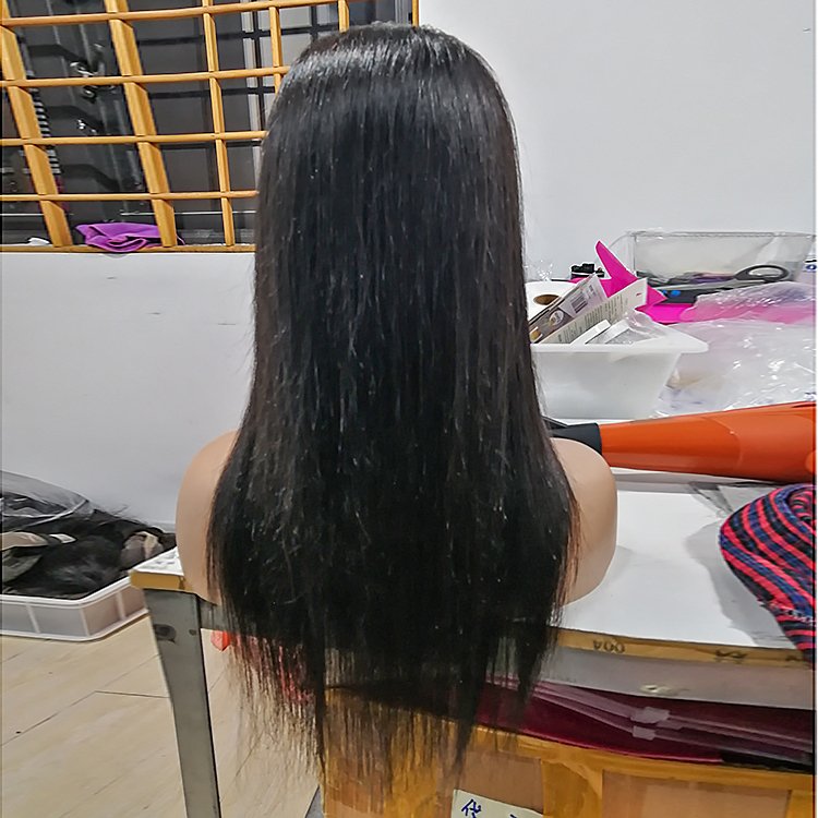 Julianna 180% Density Raw Remy Water Wave Bone Straight 13*4 Hd Lace Frontal 100% Virgin Brazilian Lace Front Human Hair Wigs