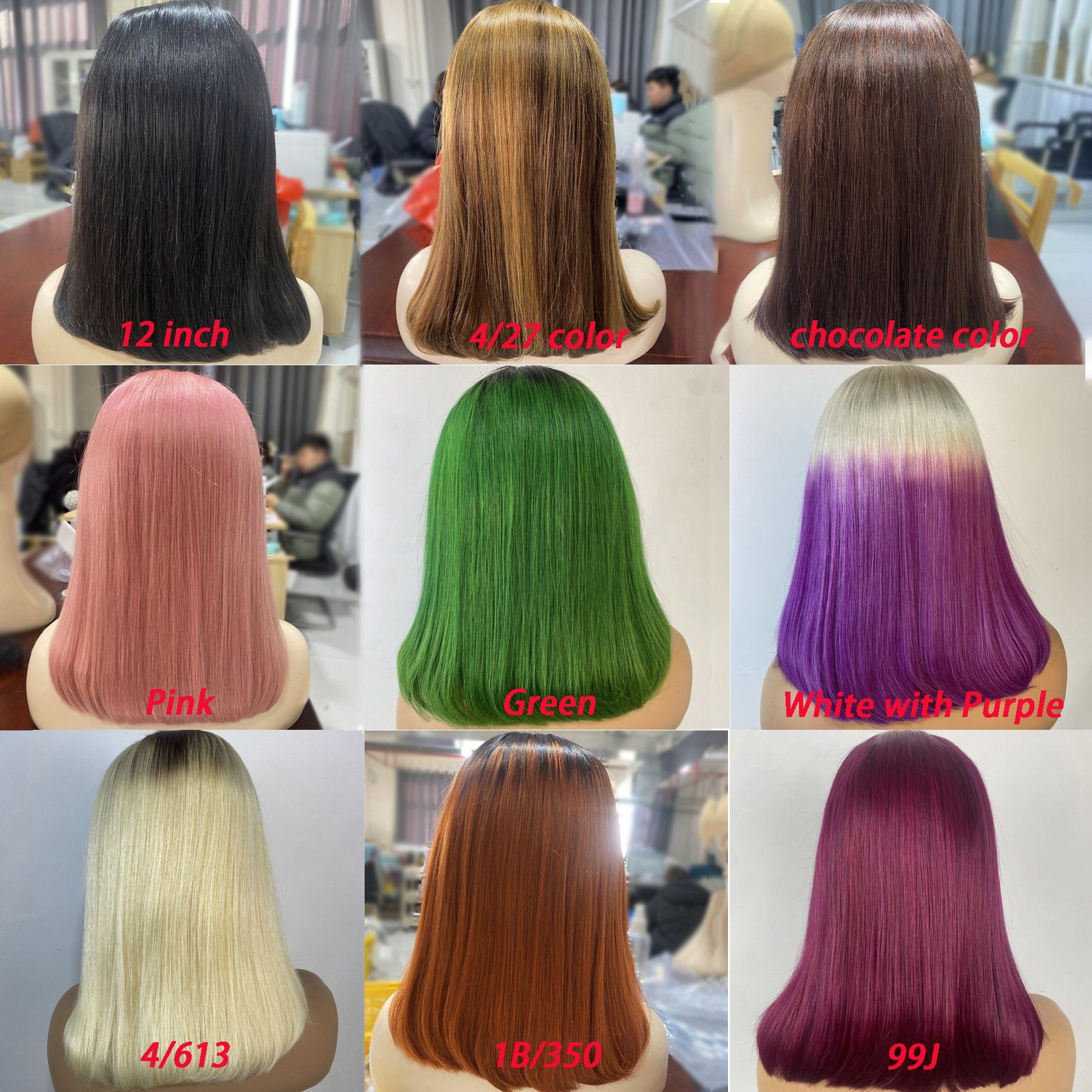 Wholesale Peruvian Short Bob Wig Pre-Plucked Human Hair Wigs 13x4 Glueless HD Transparent Lace Frontal Wigs for Women