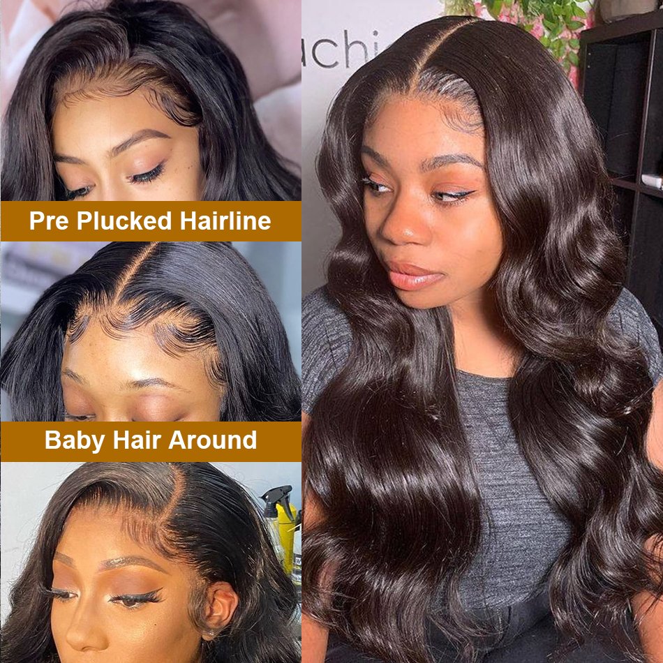 Cheap Raw Brazilian 13X6 Hd Human Hair Lace Front Wigs Body Wave HD Lace Frontal Wigs Natural Human Hair Wigs For Black Women