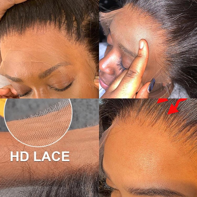 200 Density Pre Pluck 13X4 HD Lace Frontal Wigs Wholesale 12A Grade Bone Straight Peruvian Human Hair Wigs Vendors