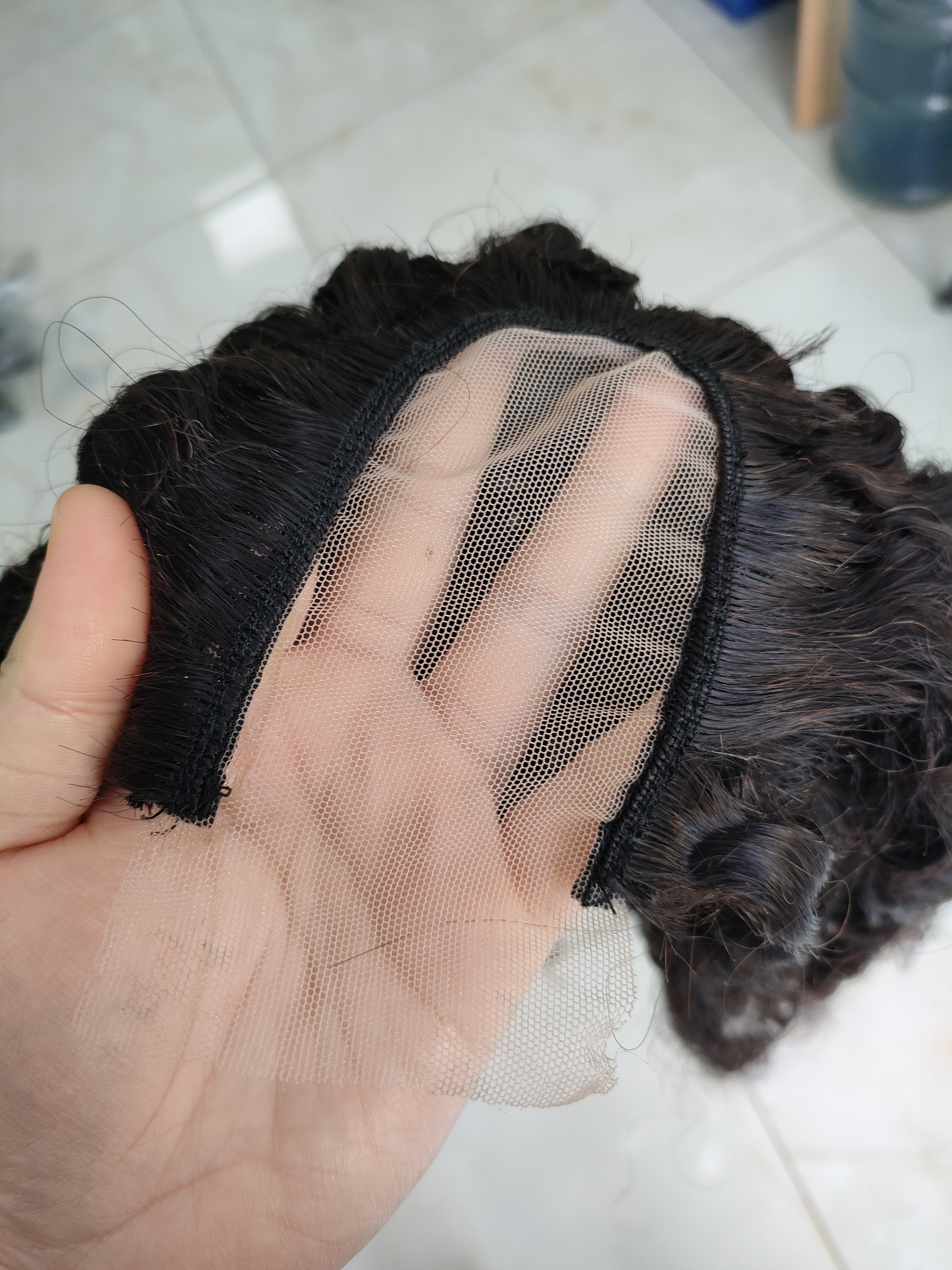 Amara supplier 100%human wig kinky straight u part wig wholesale price u-part human hair wig black water wave fast ship in stock