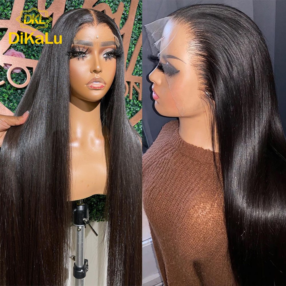 Swiss Glueless 13x4 13x6 HD Lace Frontal Wig,Transparent HD Lace Front Wig Human Hair Lace Front, Human Hair Wig For Black Women