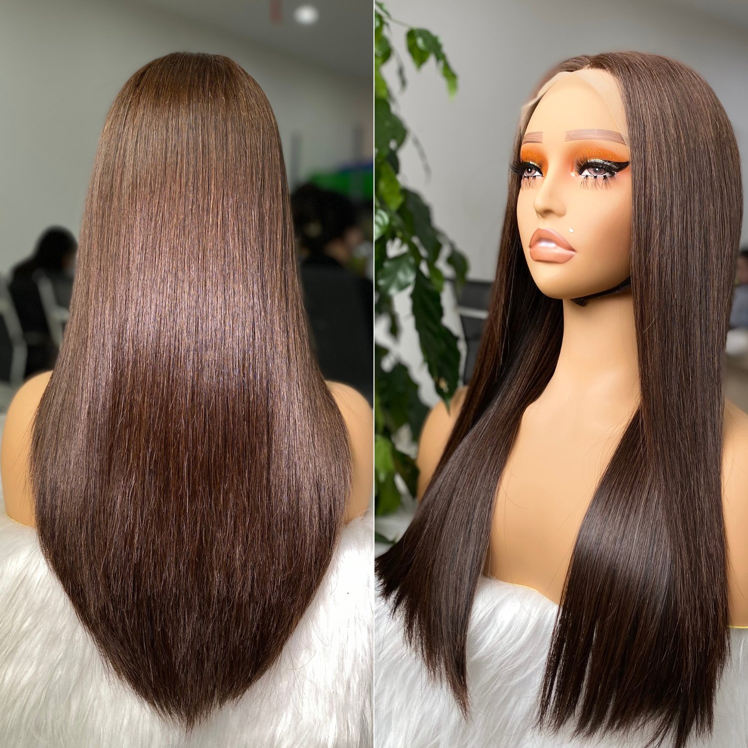 Best Wholesale Price 13x6 Bone Straight HD 360 Full Lace Wig Human Hair Wigs For Black Women Transparent Lace Front Wig