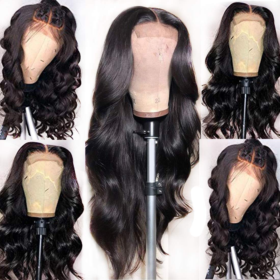 Cheap Wholesale Brazilian Straight 13x4 Lace Front Human Hair Wigs For Black Women Natural HD Transparent Lace Frontal Wigs