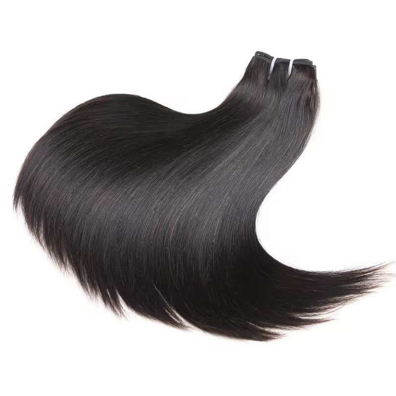 human hair bundles straight to brazil virgin hair remy hair 10-40inches double drawn