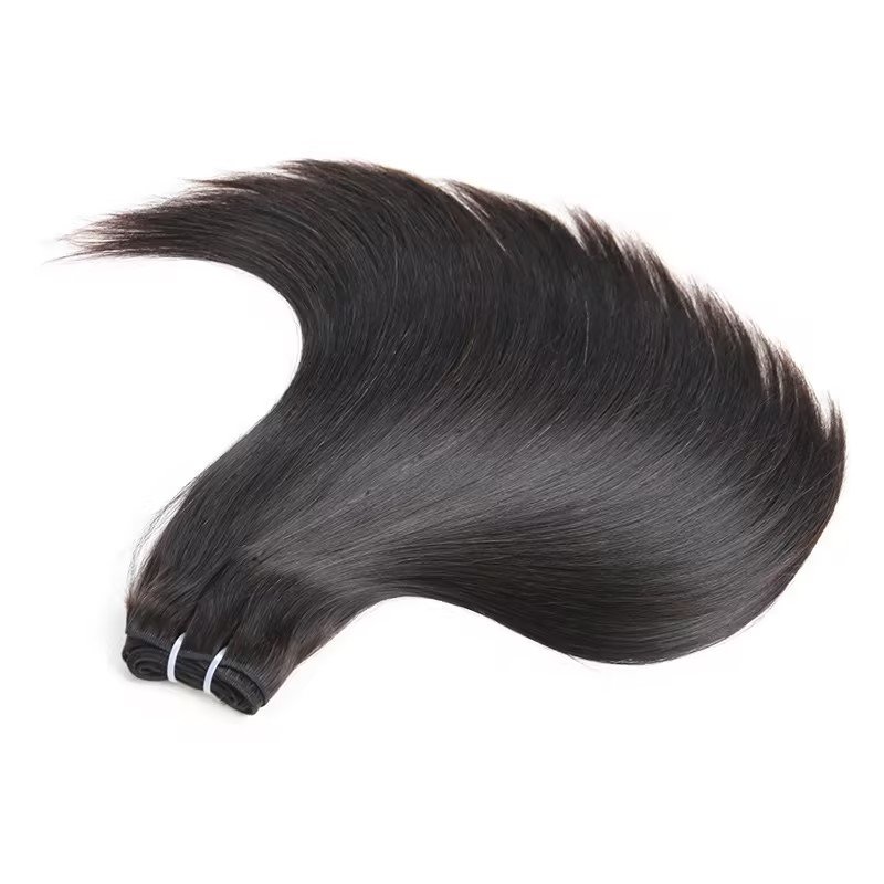 human hair bundles straight to brazil virgin hair remy hair 10-40inches double drawn