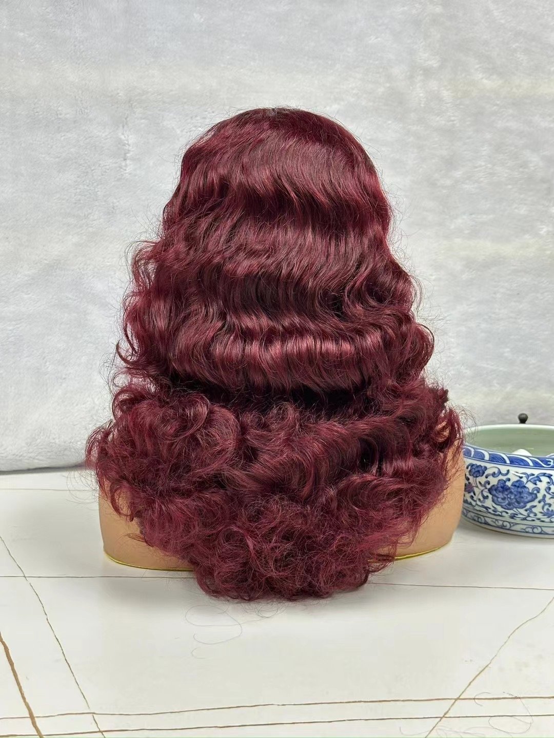 Natural human hair wig for black women 100% human hair, Black Curly Human Body Wave Hair Wigs from Vietnam