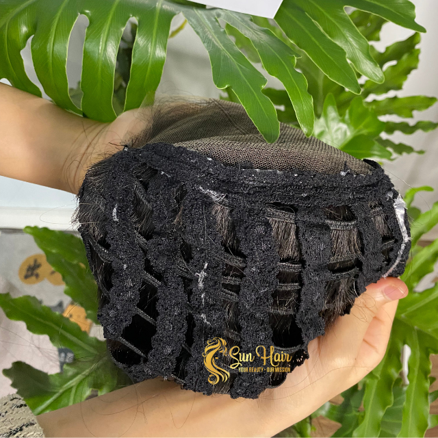 Top Products quality Hair black Color Natural Full HD Lace Wigs For Women 100% Raw Vietnamese Hair From Vietnam