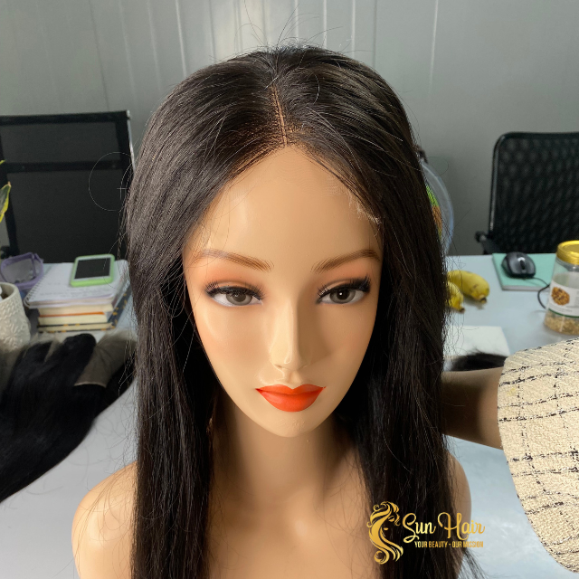 Top Products quality Hair black Color Natural Full HD Lace Wigs For Women 100% Raw Vietnamese Hair From Vietnam